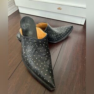 Old Gringo Studded Mules Size 9